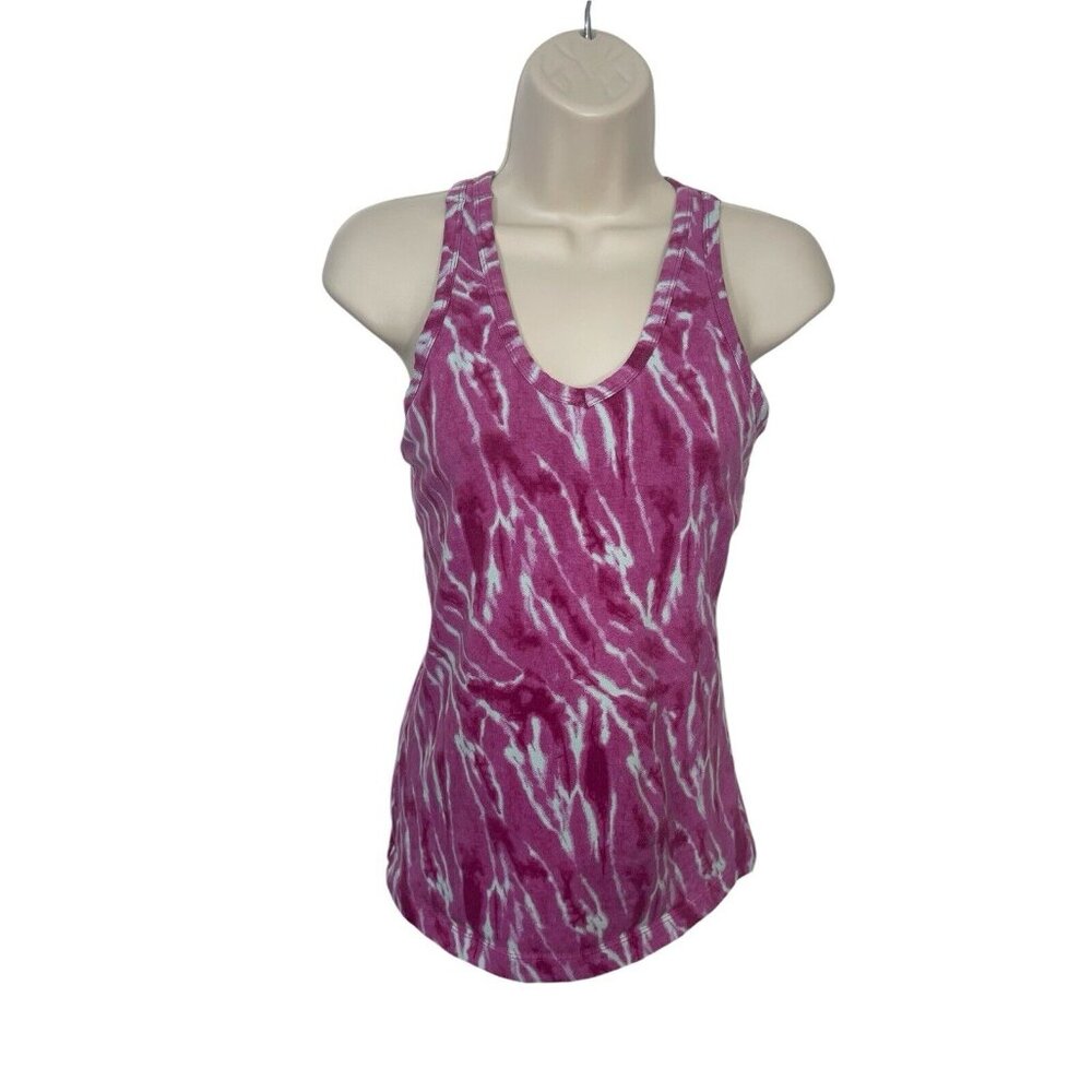 The Balance Collection Womens Small Racer Back Athletic Built In Bra Top